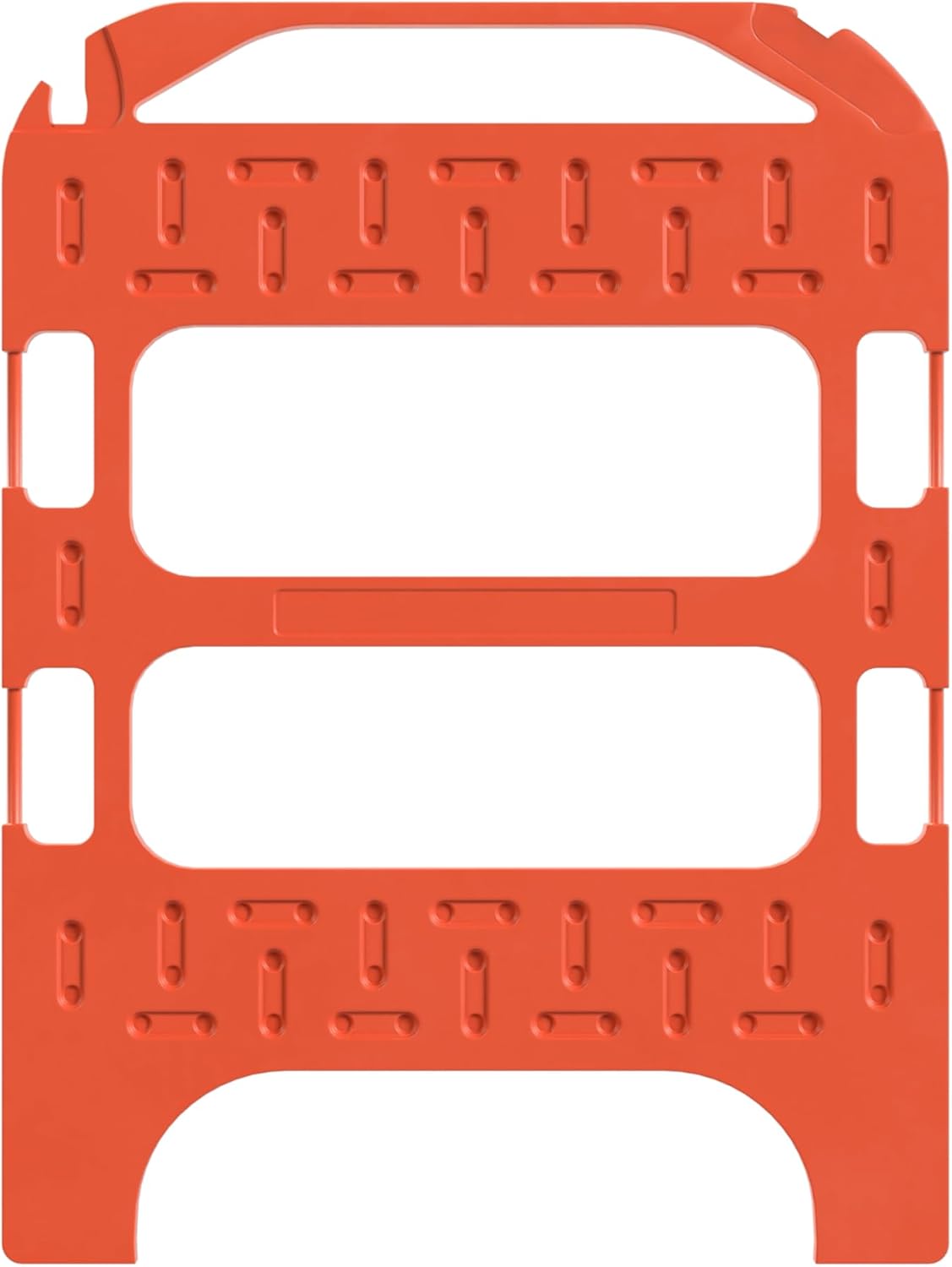 The Workplace Depot Manhole Barrier – Chapter 8 Compliant HDPE Safety Barrier with Hinged Clips – 990mm High, Lightweight & Foldable – Ideal for Roadworks, Utility Repairs & Site Safety (4 Sided)