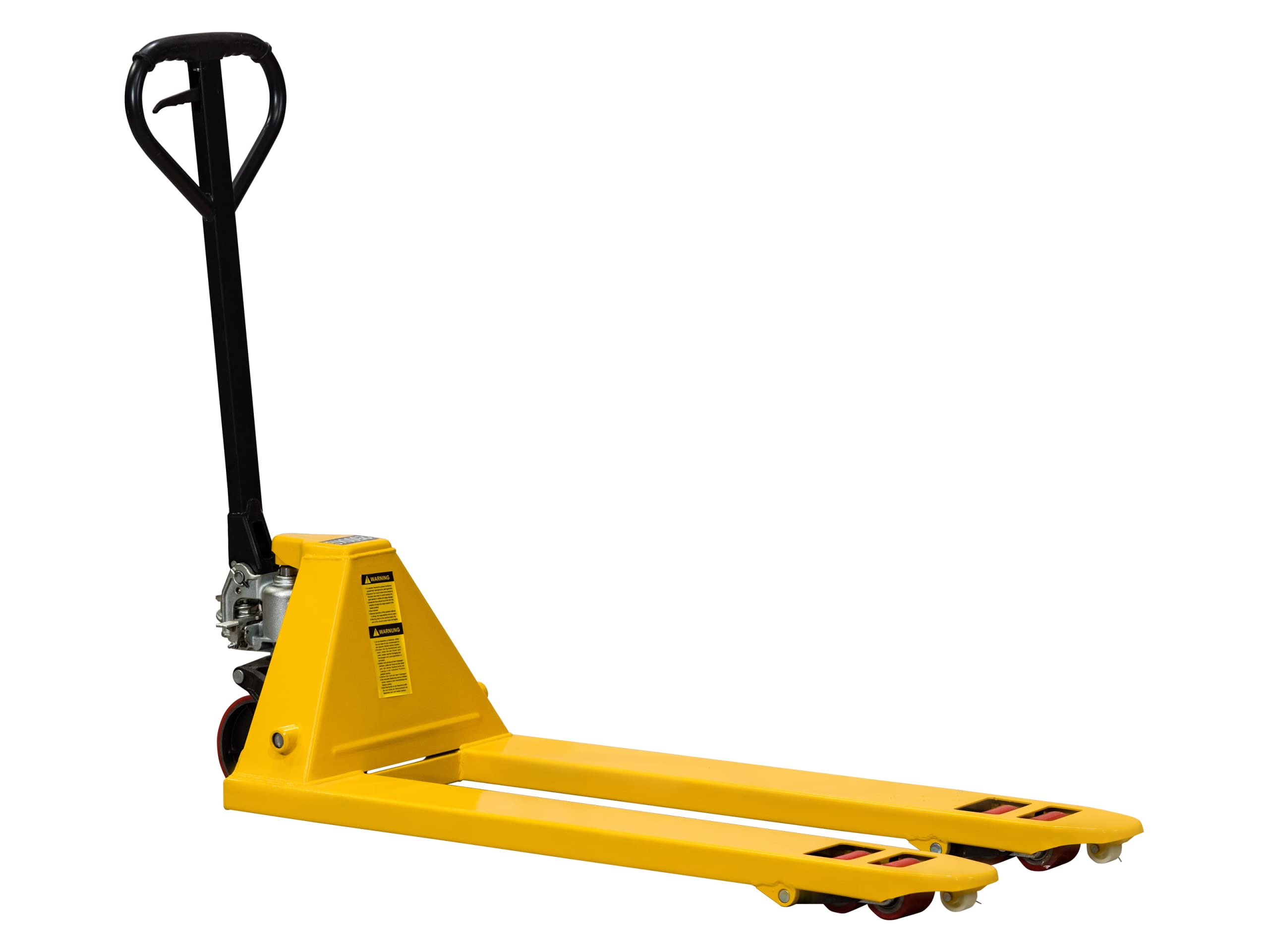 The Workplace Depot Hand Pallet Truck, 2500kg Manual Lift Trolley Jack – Heavy-Duty Hydraulic Pump for Warehouse & Industrial Use – Corrosion-Resistant, Ergonomic Handle (Nylon Wheels)