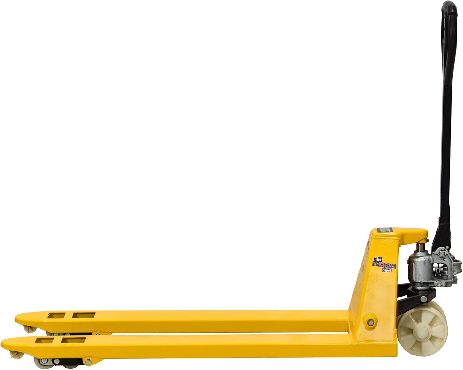 The Workplace Depot Hand Pallet Truck, 2500kg Manual Lift Trolley Jack – Heavy-Duty Hydraulic Pump for Warehouse & Industrial Use – Corrosion-Resistant, Ergonomic Handle (Nylon Wheels)